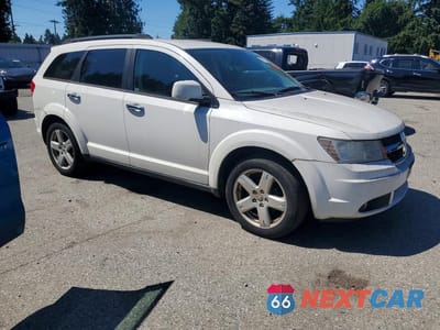 Czwarte zdjęcie samochodu z boku: 2010 DODGE JOURNEY SXT VIN:3D4PH5FVXAT106955 - miniatura