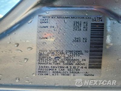 Zdjęcie 12 z 12 samochodu: 2024 NISSAN ALTIMA S VIN:1N4BL4BV2RN418744 - miniatura