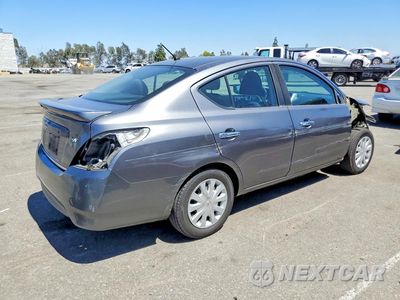 Trzecie zdjęcie samochodu z tyłu: 2017 NISSAN VERSA 1.6 SV VIN:3N1CN7AP3HL816205 - miniatura
