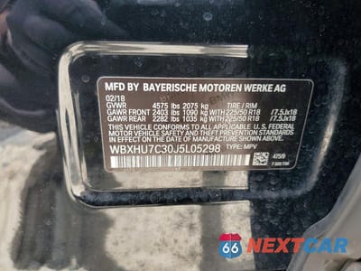 Zdjęcie 14 z 14 samochodu: 2018 BMW X1 SDRIVE28I VIN:WBXHU7C30J5L05298 - miniatura
