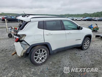 Trzecie zdjęcie samochodu z tyłu: 2022 JEEP COMPASS LATITUDE LUX VIN:3C4NJDFB4NT219069 - miniatura