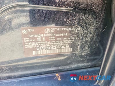 Zdjęcie 13 z 13 samochodu: 2014 BMW 335 XI VIN:WBA3B9G5XENR90739 - miniatura