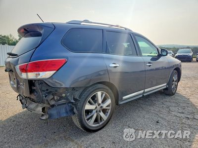 Trzecie zdjęcie samochodu z tyłu: 2014 NISSAN PATHFINDER VIN:5N1AR2MM7EC624964 - miniatura
