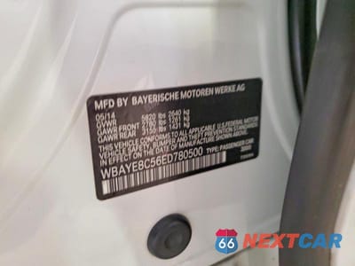 Zdjęcie 12 z 12 samochodu: 2014 BMW 750 LI VIN:WBAYE8C56ED780500 - miniatura