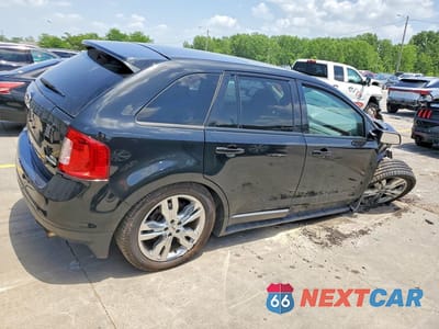 Trzecie zdjęcie samochodu z tyłu: 2013 FORD EDGE SEL VIN:2FMDK3J93DBA59389 - miniatura