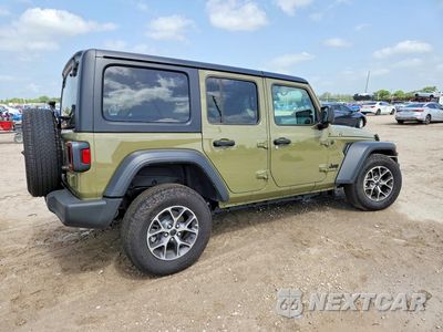 Trzecie zdjęcie samochodu z tyłu: 2025 JEEP WRANGLER SPORT VIN:1C4PJXDNXSW510804 - miniatura