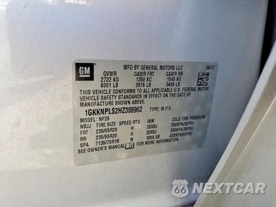 Zdjęcie 13 z 13 samochodu: 2017 GMC ACADIA DENALI VIN:1GKKNPLS2HZ308962 - miniatura