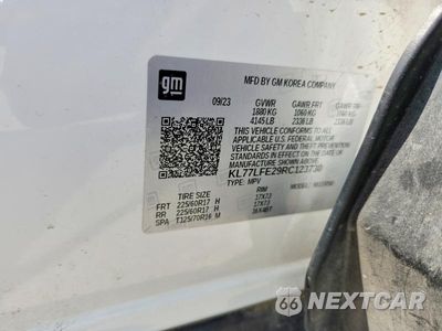 Zdjęcie 12 z 12 samochodu: 2024 CHEVROLET TRAX LS VIN:KL77LFE29RC123730 - miniatura