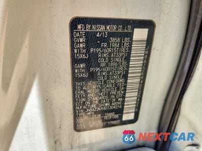Zdjęcie 12 z 12 samochodu: 2013 NISSAN CUBE 1.8 S VIN:JN8AZ2KR4DT304216 - miniatura
