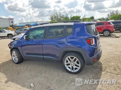 Drugie zdjęcie samochodu z przodu: 2021 JEEP RENEGADE LATITUDE VIN:ZACNJCBB7MPM43262 - miniatura