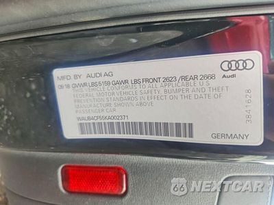 Zdjęcie 12 z 12 samochodu: 2019 AUDI S5 PREMIUM PLUS VIN:WAUB4CF55KA002371 - miniatura