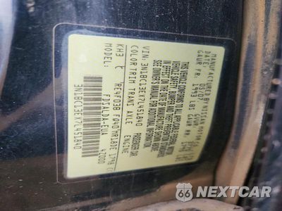 Zdjęcie 12 z 12 samochodu: 2007 NISSAN VERSA 1.8 S VIN:3N1BC13EX7L451840 - miniatura