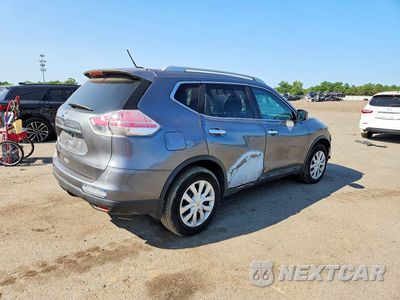 Trzecie zdjęcie samochodu z tyłu: 2016 NISSAN ROGUE VIN:5N1AT2MM4GC881827 - miniatura