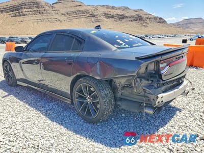 Drugie zdjęcie samochodu z przodu: 2019 DODGE CHARGER SCAT PACK VIN:2C3CDXGJ3KH579156 - miniatura