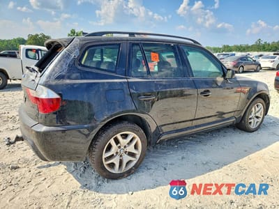 Trzecie zdjęcie samochodu z tyłu: 2007 BMW X3 VIN:WBXPC934X7WF20891 - miniatura