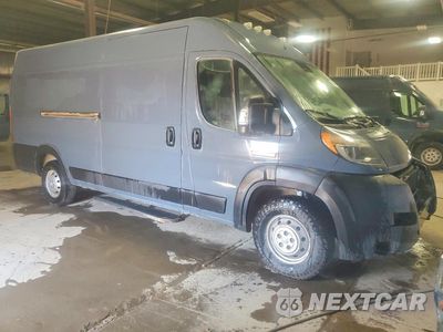 Czwarte zdjęcie samochodu z boku: 2021 RAM PROMASTER 3500 DELIVERY VAN VIN:3C6MRVJG4ME541444 - miniatura
