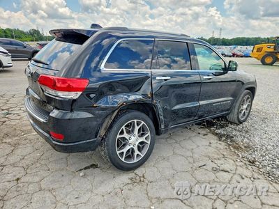 Trzecie zdjęcie samochodu z tyłu: 2020 JEEP GRAND CHEROKEE OVERLAND VIN:1C4RJECG8LC213064 - miniatura