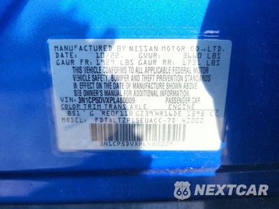 Zdjęcie 13 z 13 samochodu: 2023 NISSAN KICKS SR VIN:3N1CP5DVXPL480009 - miniatura