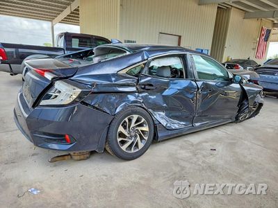 Trzecie zdjęcie samochodu z tyłu: 2018 HONDA CIVIC EX VIN:2HGFC2F78JH589394 - miniatura