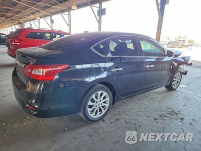 Trzecie zdjęcie samochodu z tyłu: 2019 NISSAN SENTRA SV VIN:3N1AB7AP4KY426353 - miniatura