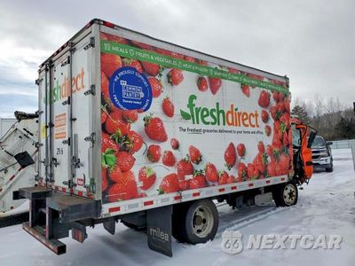 Czwarte zdjęcie samochodu z boku: 2020 HINO 195 REFRIGERATED BOX TRUCK VIN:JHHRDM2H5LK009644 - miniatura