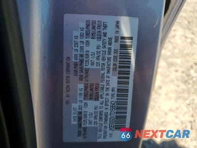 Zdjęcie 13 z 13 samochodu: 2007 MAZDA CX-7 VIN:JM3ER293X70158643 - miniatura