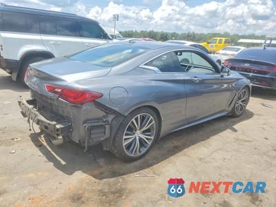 Trzecie zdjęcie samochodu z tyłu: 2019 INFINITI Q60 3.0T LUXE VIN:JN1EV7EK0KM230386 - miniatura