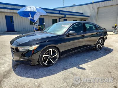 2018 HONDA ACCORD SPORT 1HGCV1F33JA053701 - główne zdjęcie licytacji z USA - miniatura