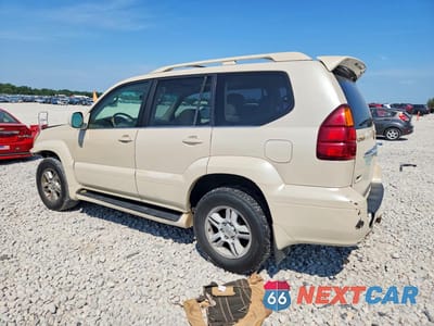 Drugie zdjęcie samochodu z przodu: 2003 LEXUS GX 470 VIN:JTJBT20X730004573 - miniatura
