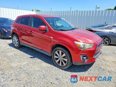 Czwarte zdjęcie samochodu z boku: 2015 MITSUBISHI OUTLANDER SPORT ES VIN:4A4AP3AU2FE044783 - miniatura