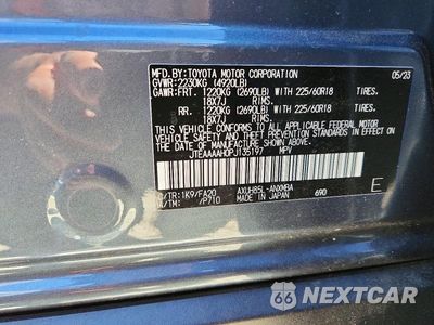 Zdjęcie 13 z 13 samochodu: 2023 TOYOTA VENZA LE VIN:JTEAAAAH0PJ135197 - miniatura
