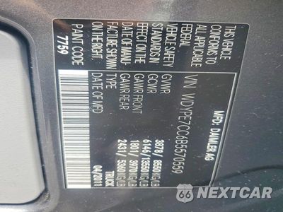 Zdjęcie 13 z 13 samochodu: 2011 FREIGHTLINER SPRINTER 2500 DELIVERY VAN VIN:WDYPE7CC6B5570559 - miniatura