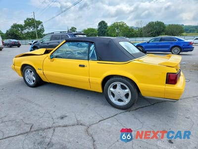 Drugie zdjęcie samochodu z przodu: 1993 FORD MUSTANG LX VIN:1FACP44E2PF205578 - miniatura