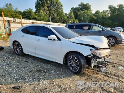 Czwarte zdjęcie samochodu z boku: 2018 ACURA TLX ADVANCE VIN:19UUB3F71JA003116 - miniatura