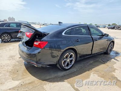 Trzecie zdjęcie samochodu z tyłu: 2019 CHEVROLET MALIBU RS VIN:1G1ZG5STXKF189532 - miniatura