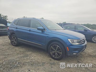 Czwarte zdjęcie samochodu z boku: 2019 VOLKSWAGEN TIGUAN SE VIN:3VV2B7AX0KM010892 - miniatura