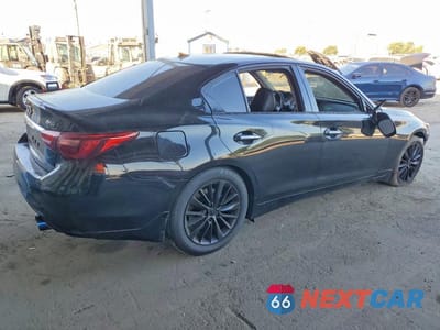 Trzecie zdjęcie samochodu z tyłu: 2018 INFINITI Q50 3.0T LUXE VIN:JN1EV7AP3JM365068 - miniatura