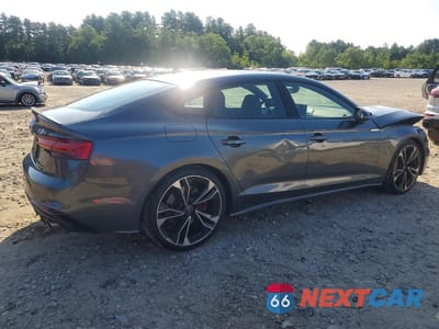 Trzecie zdjęcie samochodu z tyłu: 2021 AUDI S5 PREMIUM PLUS VIN:WAUC4CF56MA046192 - miniatura