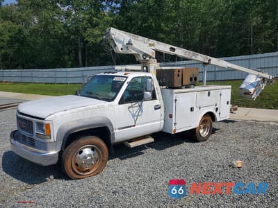 1995 GMC SIERRA BUCKET TRUCK 1GDKC34NXSJ527592 - główne zdjęcie licytacji z USA - miniatura