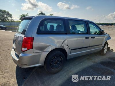 Trzecie zdjęcie samochodu z tyłu: 2013 DODGE GRAND CARAVAN SE VIN:2C4RDGBG3DR703280 - miniatura