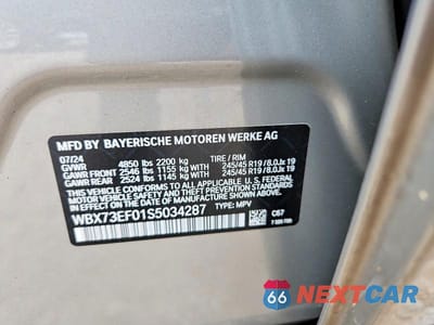 Zdjęcie 13 z 13 samochodu: 2025 BMW X1 XDRIVE28I VIN:WBX73EF01S5034287 - miniatura