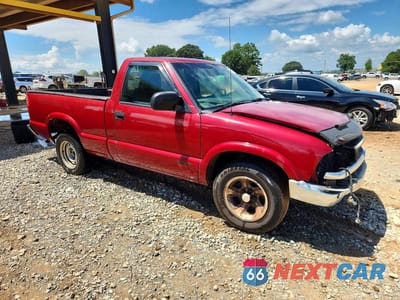 Czwarte zdjęcie samochodu z boku: 2000 CHEVROLET S TRUCK S10 VIN:1GCCS14W0YK257770 - miniatura