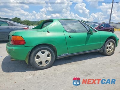 Trzecie zdjęcie samochodu z tyłu: 1993 HONDA CIVIC DEL SOL SI VIN:JHMEH6168PS005657 - miniatura