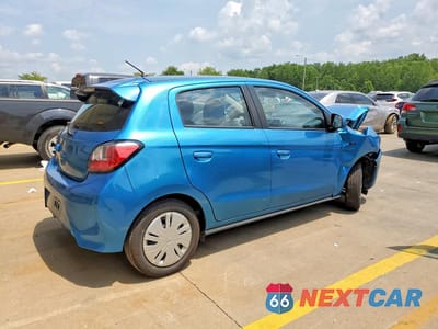 Trzecie zdjęcie samochodu z tyłu: 2024 MITSUBISHI MIRAGE ES VIN:ML32AUHJ3RH020044 - miniatura