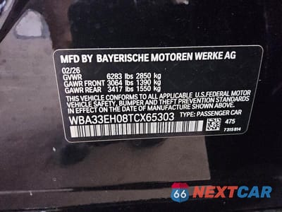 Zdjęcie 12 z 12 samochodu: 2026 BMW 740 XI VIN:WBA33EH08TCX65303 - miniatura