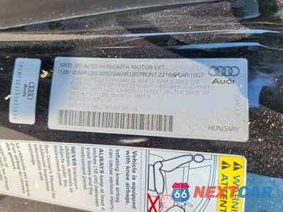 Zdjęcie 12 z 12 samochodu: 2009 AUDI TTS VIN:TRUWF38J291023848 - miniatura