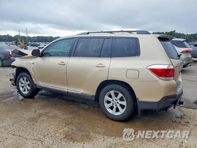 Drugie zdjęcie samochodu z przodu: 2012 TOYOTA HIGHLANDER SE VIN:5TDZK3EH4CS065694 - miniatura