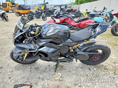 Trzecie zdjęcie samochodu z tyłu: 2020 DUCATI PANIGALE V4 R VIN:ZDMDAGSW7LB011695 - miniatura