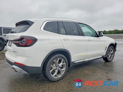 Trzecie zdjęcie samochodu z tyłu: 2024 BMW X3 XDRIVE30I VIN:5UX53DP09R9X22620 - miniatura