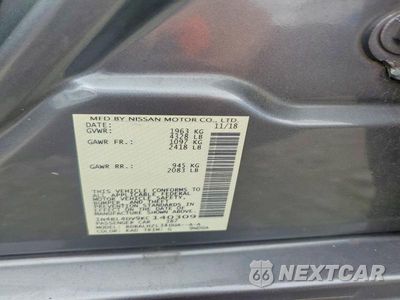 Zdjęcie 12 z 12 samochodu: 2019 NISSAN ALTIMA SV VIN:1N4BL4DV9KC140309 - miniatura